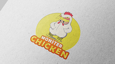 Logo Design for Monster Chicken branding graphic design logo
