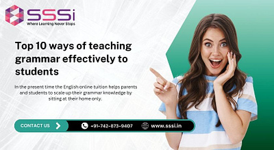 Top 10 ways of teaching grammar effectively to students best english teacher in india english online tuition online learning classes