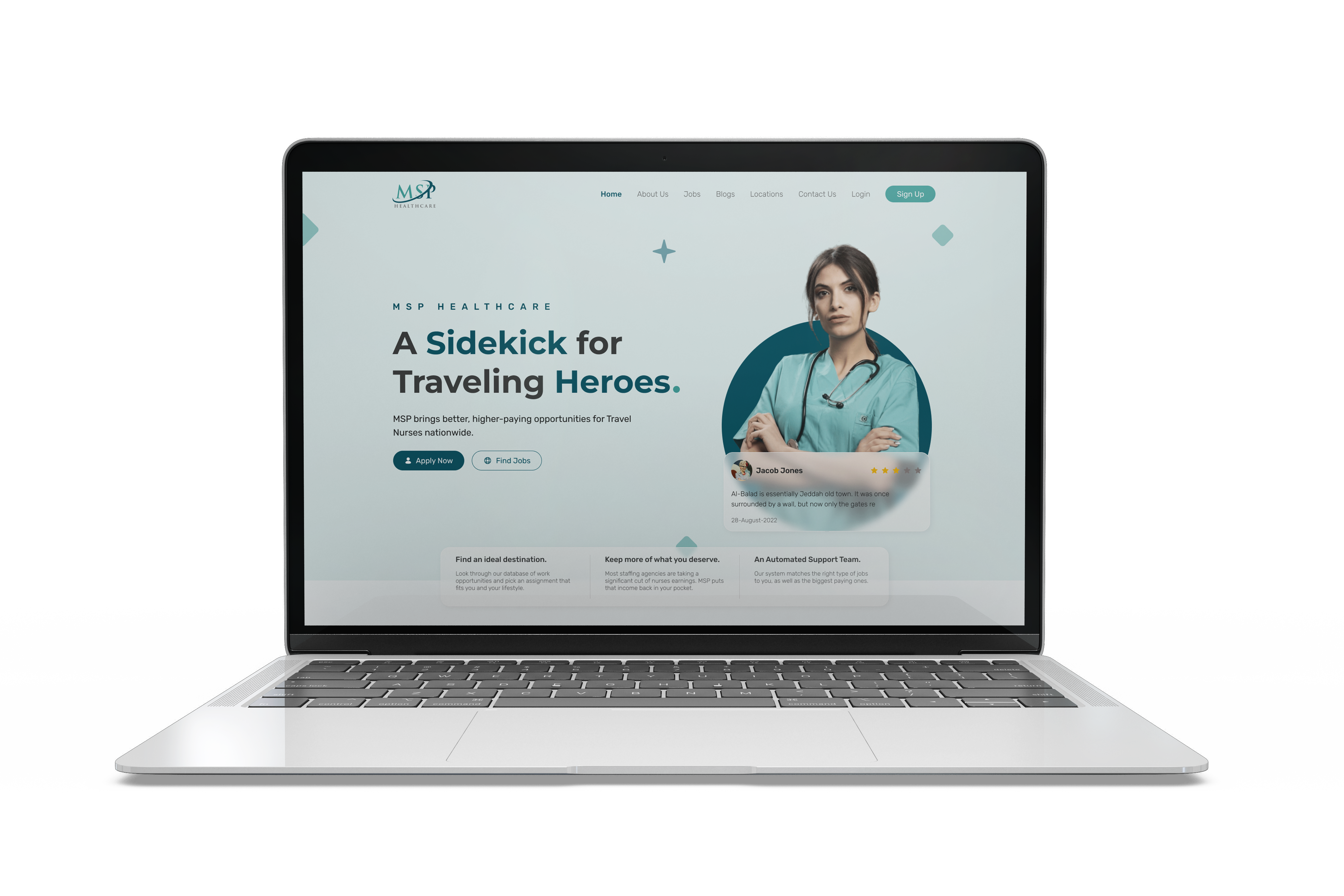 Example of UI UX Design For Mobile & Web