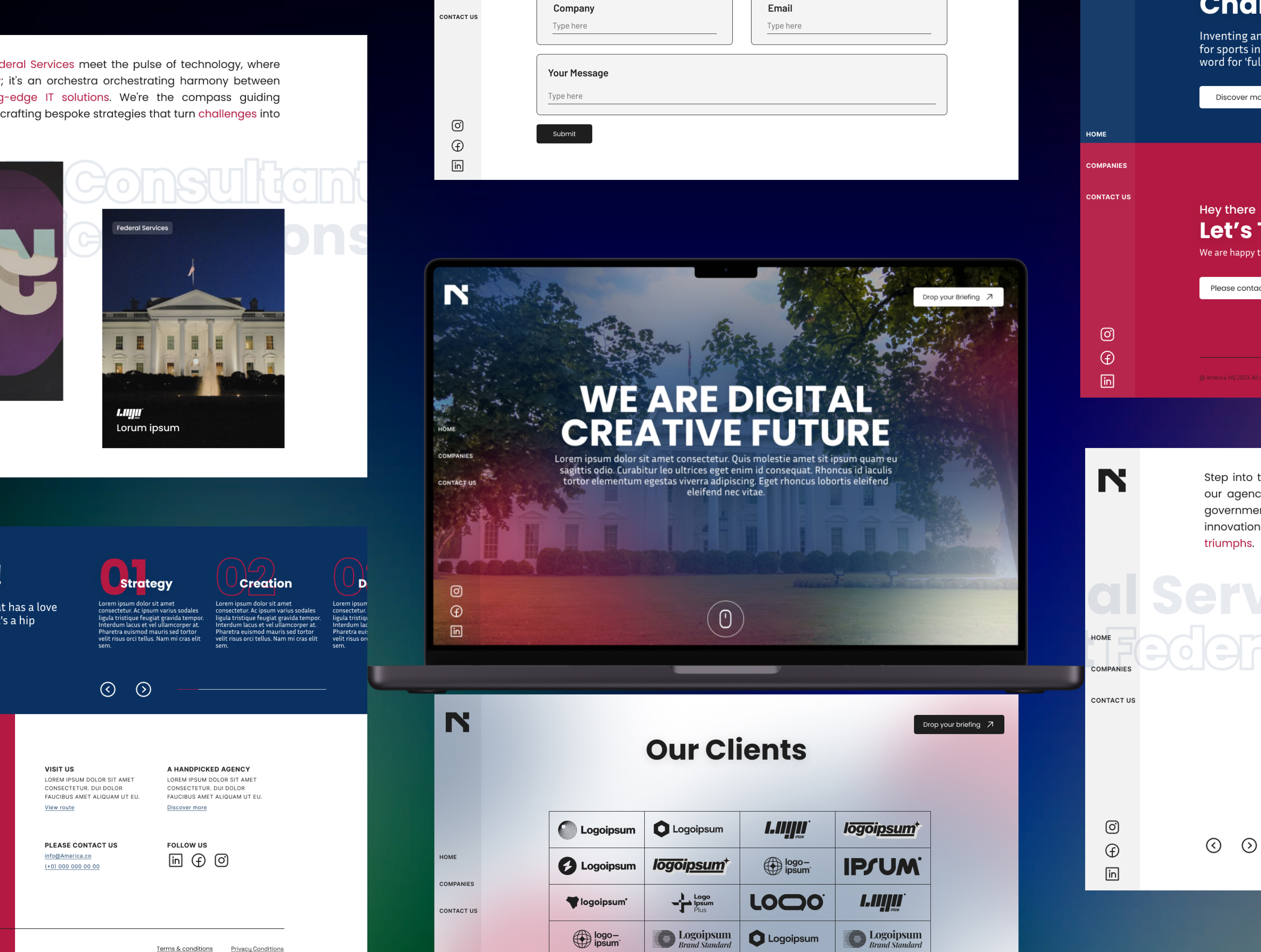 Example of Web UI Desgn