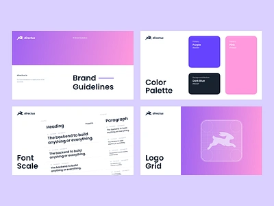 Directus Branding brand brand guidelines branding branding identity design guidelines identity logo ui