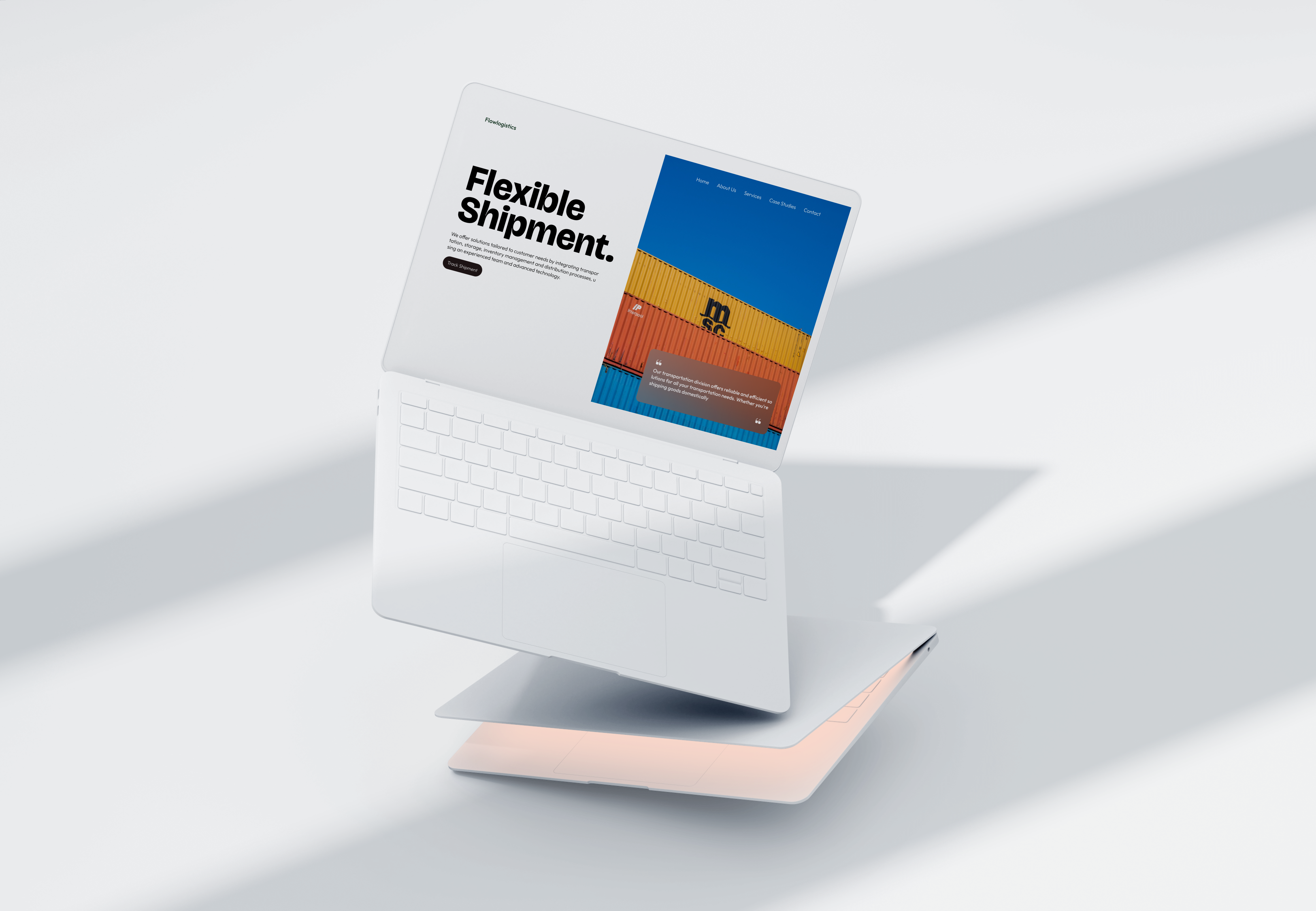 Logistics and Cargo website agency website app best ui design branding cargo design illustration landingpagedesign logistics logo transportation ui uiux website design