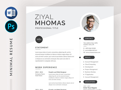 Resume minimal resume