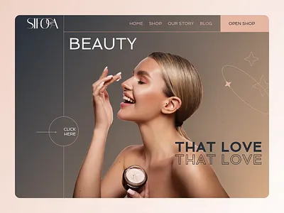 Professional E-Commerce Design for a Beauty Brand animation beauty beauty shop concept cosmetics design e commerce ecommerce figma shop site ui ux web web design