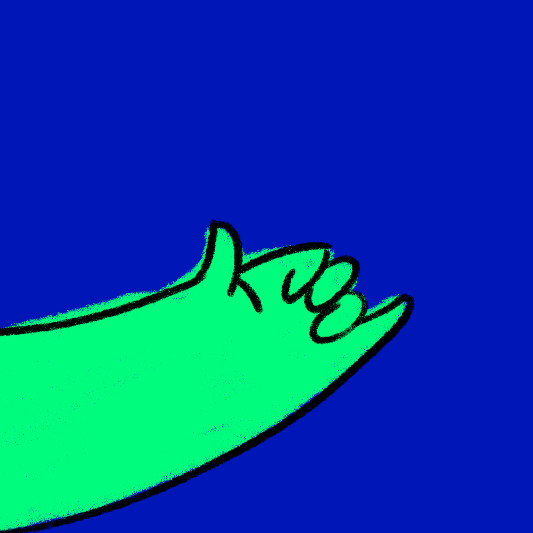 Hang Loose 2d animatedgif animation gif loop motion graphics