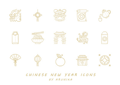 Chinese New Year 2024 chinese new year design graphic design hand drawn icon portfolio