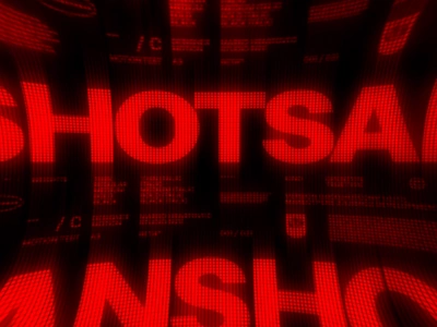 Hot Type — LCD Screen 2d 3d animation art direction clean creative illustrator kinetic motion motion graphics typography vector