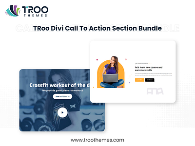 Call to Action Section Bundle call to action section divi layouts section bundle ui ux design webpage sections