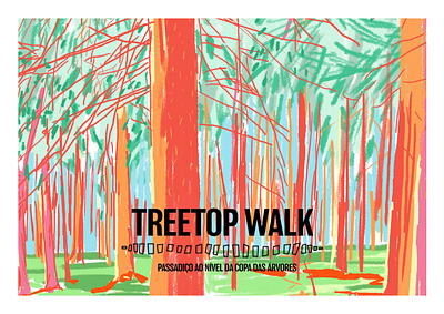 TREETOP WALK SERRALVES | MERCHANDISING PROJECT branding design fashion garments gifts graphic design illustration logo merchandising production