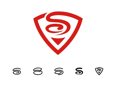 SuperChamp Logomark logo logomark superchamp superhero vector