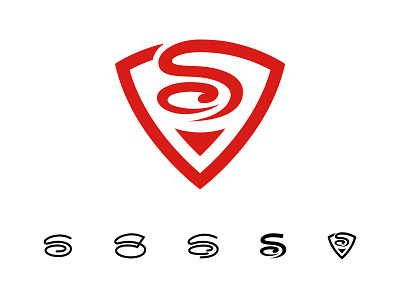 SuperChamp Logomark logo logomark superchamp superhero vector