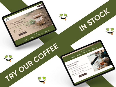 Website of The Morning Brew For Decent People design figma graphic design photoshop ui web design website