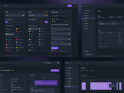 BUR WALLET. Crypto exchange branding crypto crypto exchange crypto wallet design mobile ui ux web