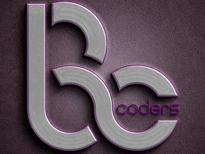 Becoders logo grid logo design