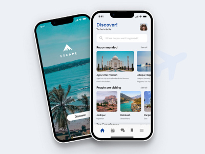 Travel Experience UI design experience ui explore mobile app travel travel app travel ui ui ui design