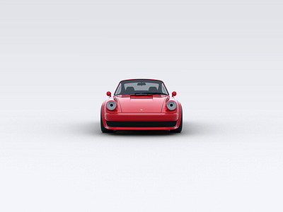 Porsche 911 • 3D Animation 3d 911 animation automotive blender car design hmi minimalism model motion motion design porsche ui
