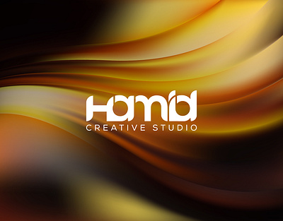 Hamid Creative Studio Logo brand identity branding design graphic design logo