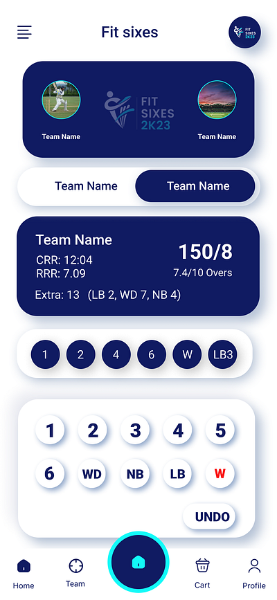 Game On: Tracking Sports Scores with a Mobile App Interface appdesign cricketapp designchallenge designinspiration figmadesign interactivedesign mobileapp mobileuidesign scoreboardui sportsappdesign sportsinterface sportstech uiuxdesign userexperiencedesign userinterface uxdesign