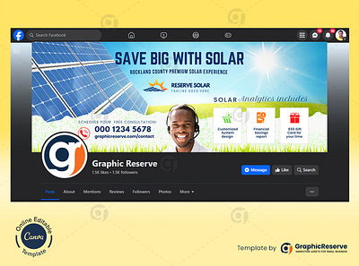 Solar Facebook Cover Design Canva Template canva template facebok cover canva template facebook cover facebook cover canva facebook cover design solar facebook cover solar facebook cover canva solar social media solar social media canva