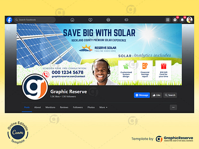 Solar Facebook Cover Design Canva Template canva template facebok cover canva template facebook cover facebook cover canva facebook cover design solar facebook cover solar facebook cover canva solar social media solar social media canva