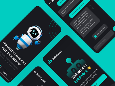 Infinitybot Redesign Concept UI app redesign ui ux