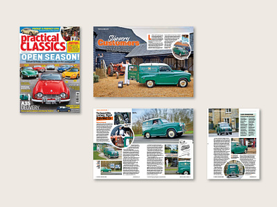 Slippery Customers//Practical Classics Magazine editorial design graphic design magazine magazine design print typography