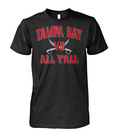 Tampa Bay vs All Y'all Shirt tampa bay vs all yall shirt