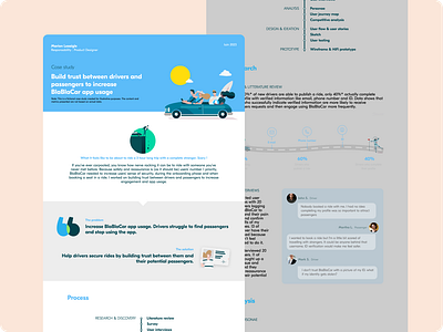 UX Case Study - BlaBlaCar case study design thinking mobile app use case user centric ux