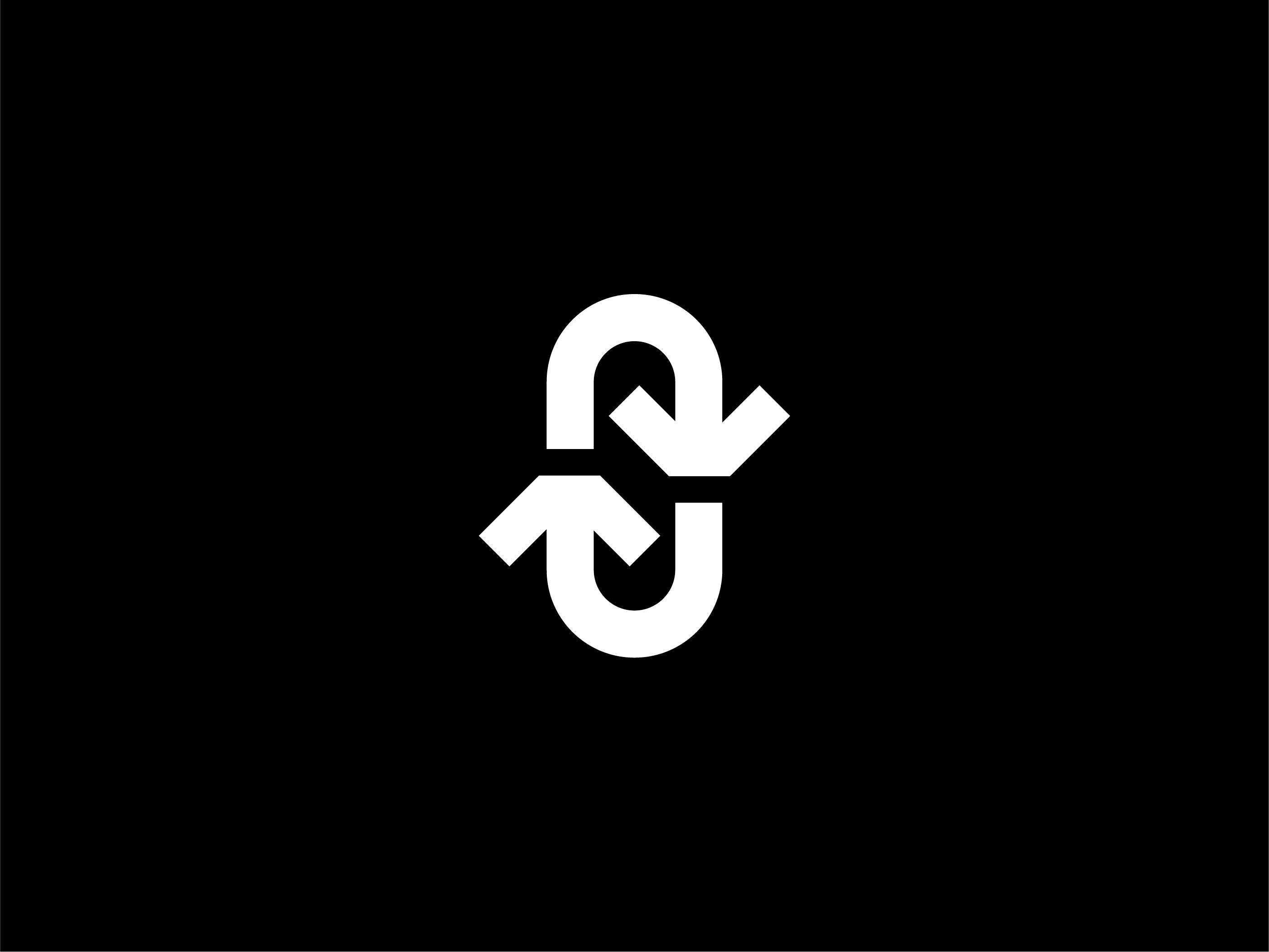 Loop - Logo Design Concept arrow black brand brand design branding design graphic design illustration logo logo concept logo design logo mark loop minimalist modern reload rewind simple vector white