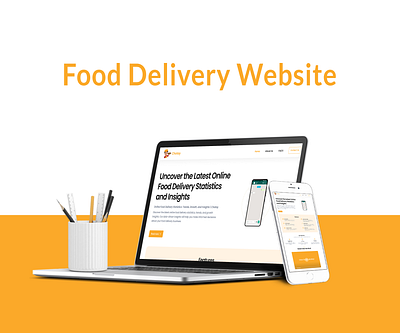 Food Delivery Website branding food delivery graphic design ui