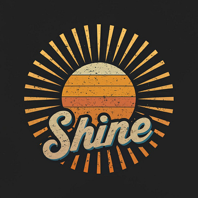 SHINE branding graphic design logo