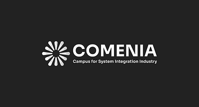 Comenia branding graphic design logo