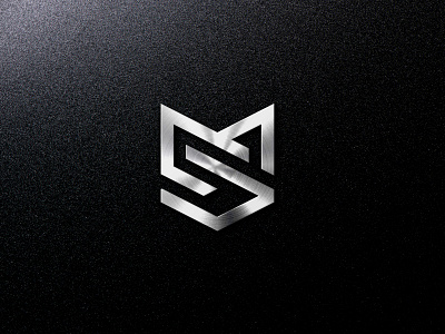 MS Logo for sell branding design graphic design grid illustration letter logo letterms logo ms logo typography vector