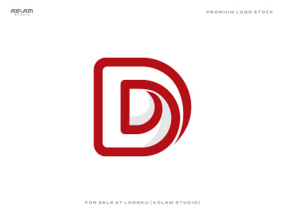 Lettermark Dd Logo 3d animation app art branding design graphic design illustration logo ui