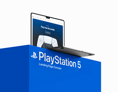 [Landing page] Playstation 5 adobe photoshop aoobe illustrator desktop figma gaming landing page playstation product design ui uiux user interface ux web design website