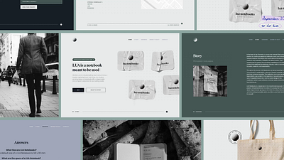 LUA Notebooks - Website Design | Obelisk Design Agency agency brand identity branding design graphic design logo mobile design mobile ui motion obelisk ui ui design webdesign website