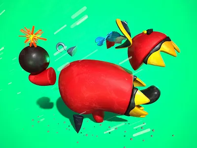 Piracy 🏴‍☠️ 3d 3dart 3dillustration animation b3d blender3d cartoony illustration motion graphics npr render stylized