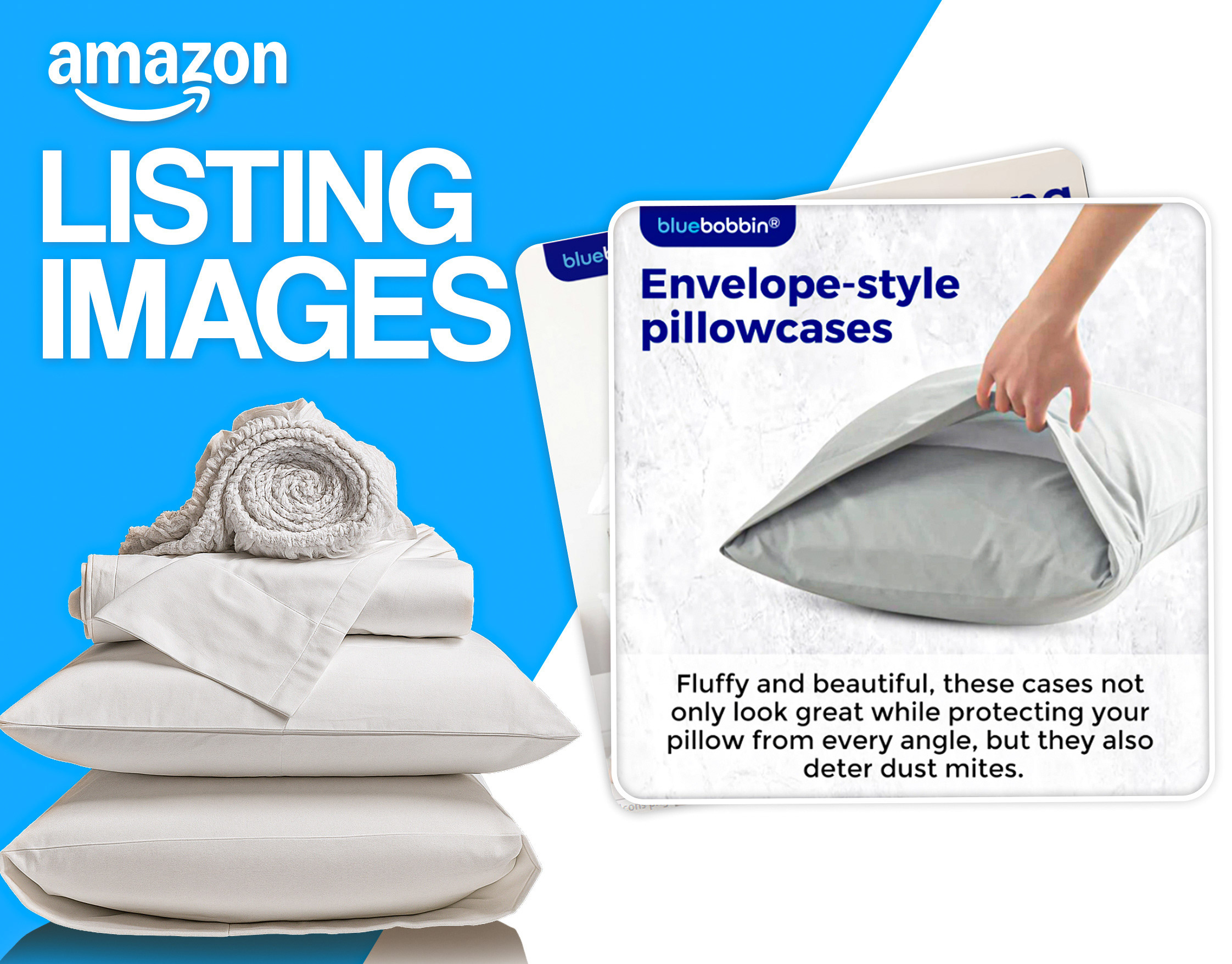 Amazon Listing Images-Bedsheets amazon branding design graphic design graphicdesign illustration illustrator listingimages logo photoshop