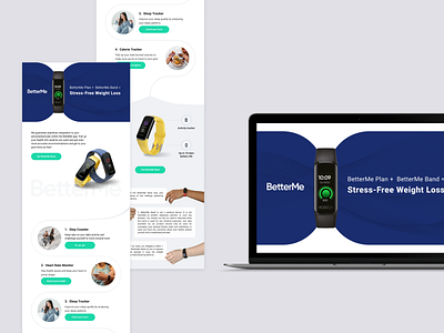 Email Template for Fitness tracker branding email graphic design ui ux watch