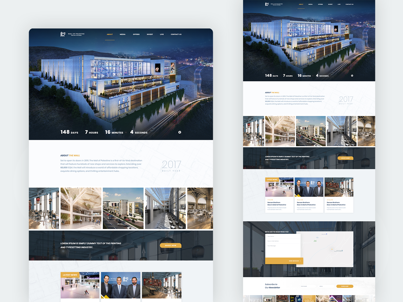 Mall Of Palestine by Ameer Salama on Dribbble