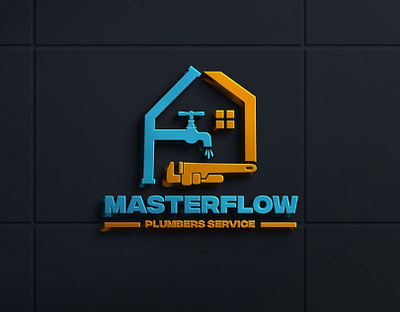 Plumbing business logo design. graphicsujon71