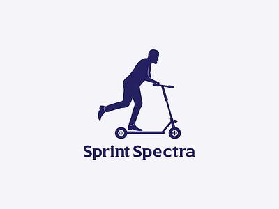Sprint Spectra Logo Design. branding car car logo car service design graphic design illustration logo scotty scotty logo vector