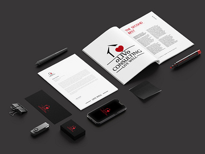 Fitness Brand Identity - Olivo Consulting advertisingagency brandidentity creativelogo creativelogos digitalagency digitaldesign fitness graphicdesign innovatixhub livewell logo logobrand logodesign logodesigner logomaker logoshop newlogo olivoconsulting professionallogo stationary