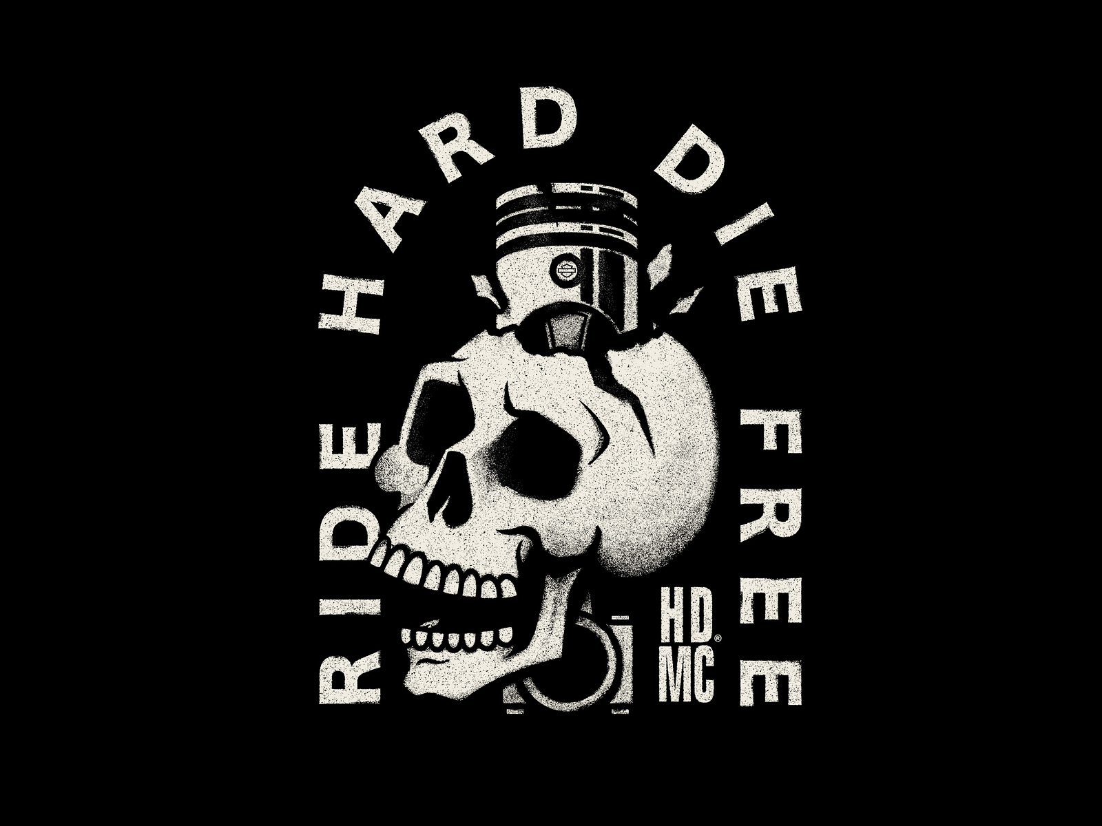 Ride Hard Die Free by Chance Lauver on Dribbble