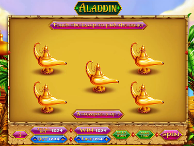 Bonus Round animation of the online casino slot "Aladdin" aladdin aladdin slot aladdin themed animation art animation design bonus bonus animation bonus game bonus round digital art gambling gambling art gambling design game art game design graphic design slot animation slot design slot motion design