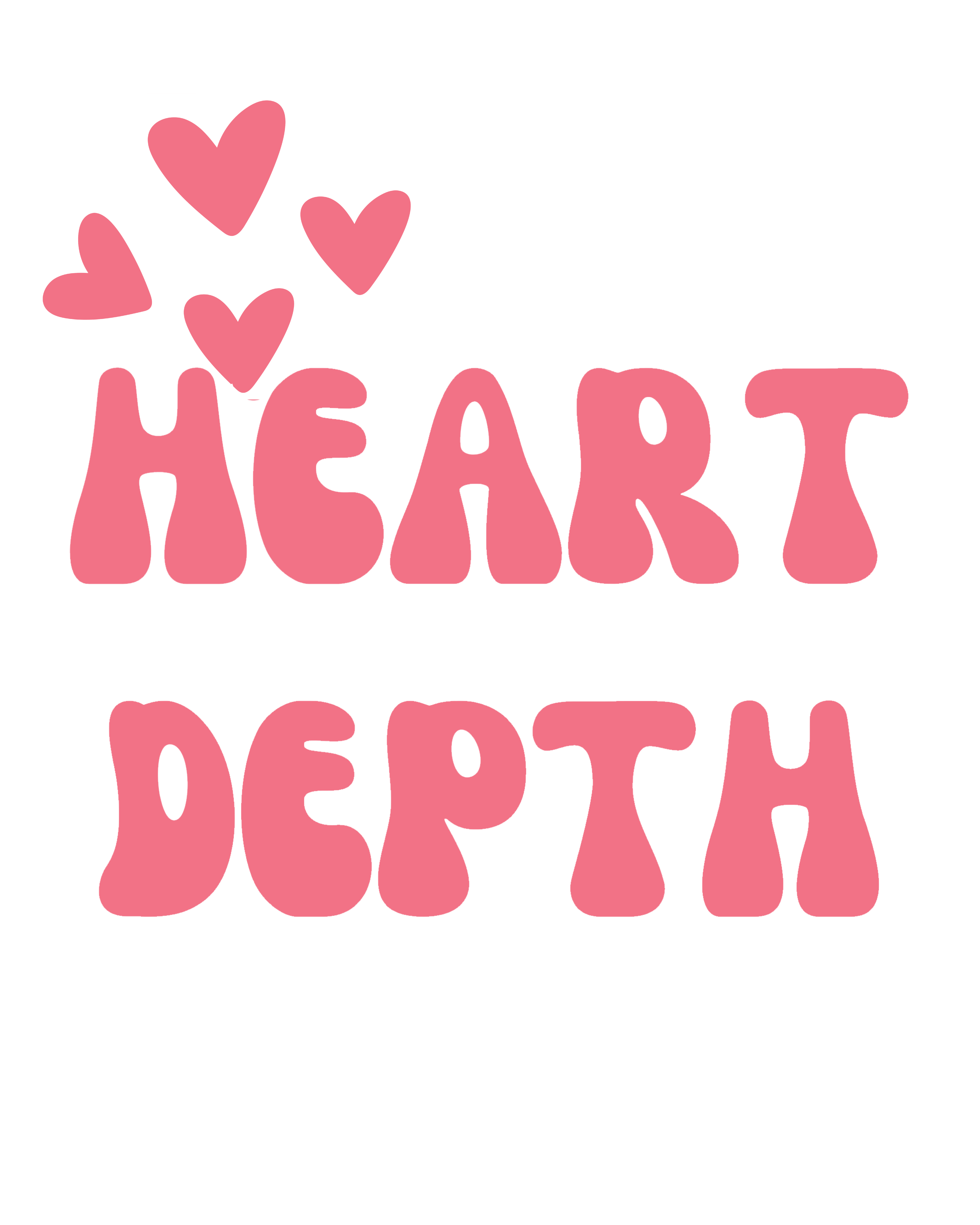 Heart Depth branding graphic design husband logo