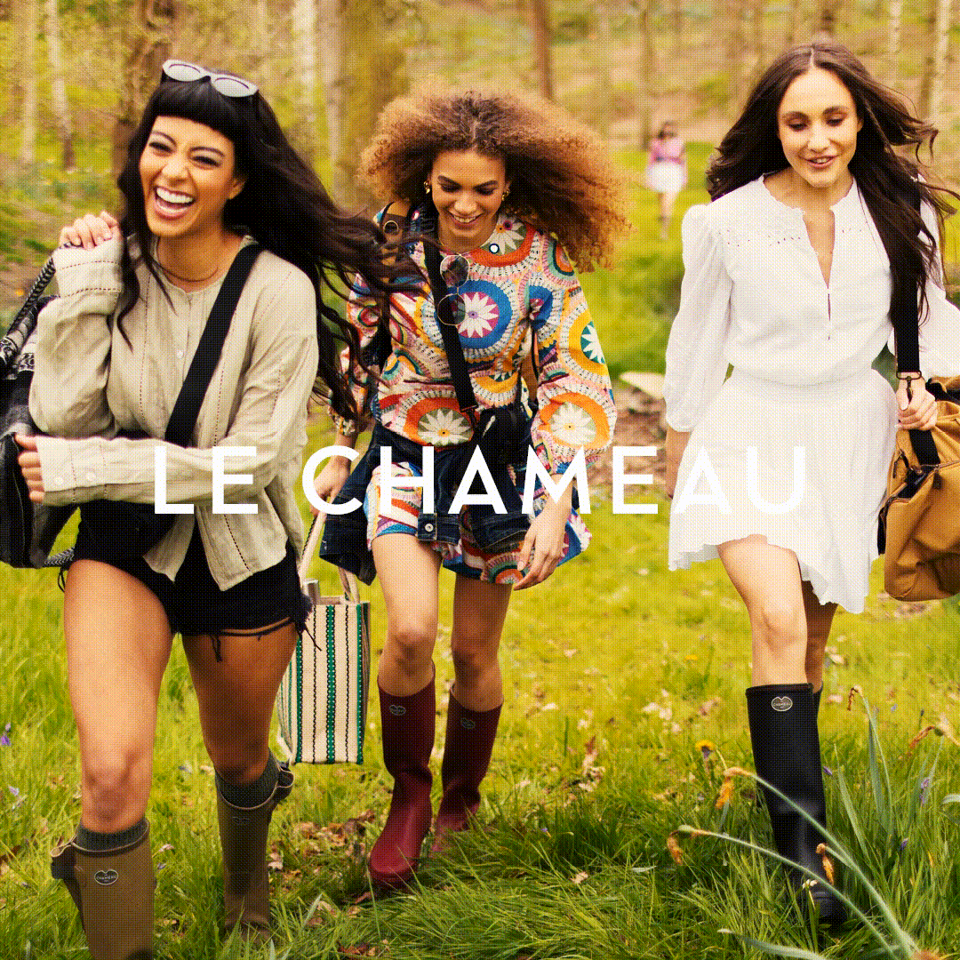 Summer Headliners//Le Chameau fashion shoot gif graphic design video video editing