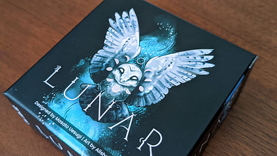 Lunar Illustrations animal art bat board game design graphic design illustration owl packaging print wildlife wolf