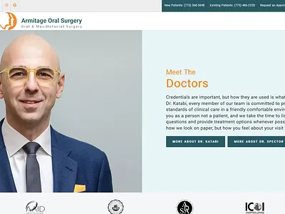 Oral Surgery Website Design dental website design oral surgery oral surgery website design