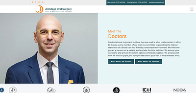 Oral Surgery Website Design dental website design oral surgery oral surgery website design